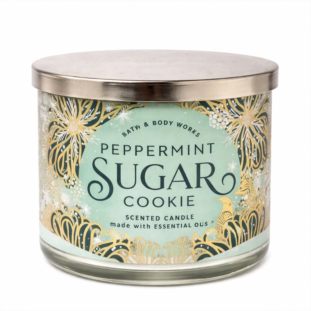 Bath & Body Works Peppermint Sugar Cookie Candle